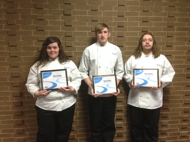 Culinary Students Earn Certifications
