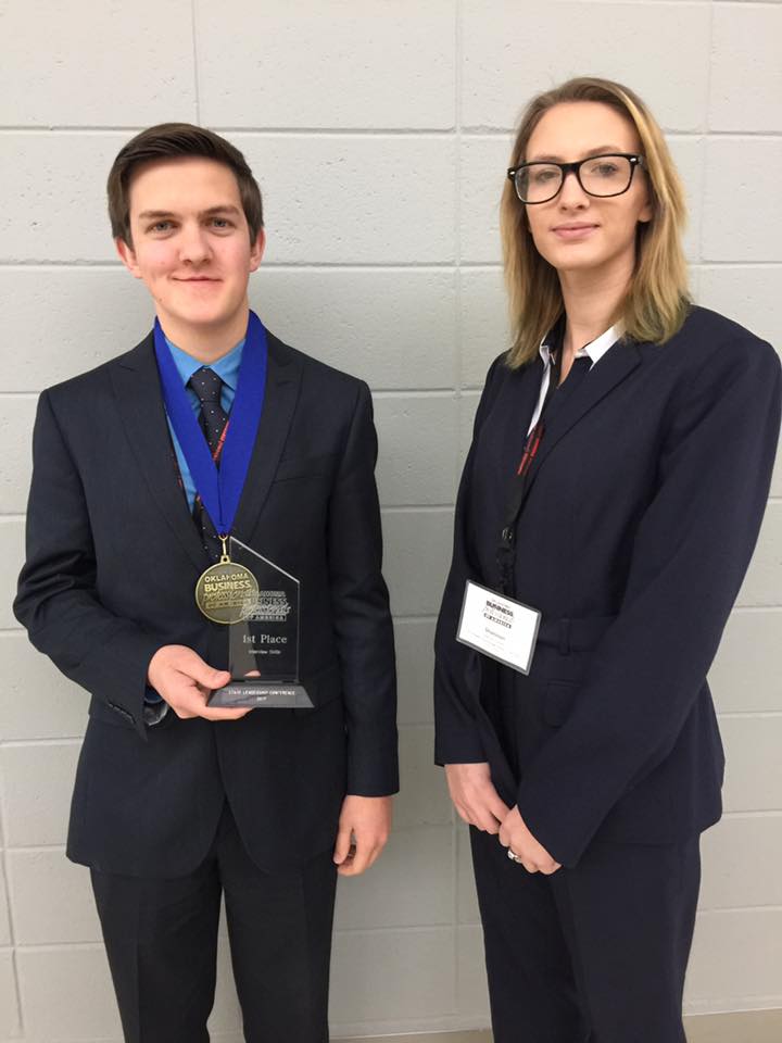 Sacket Wins State BPA Event, Qualifies for National Contest