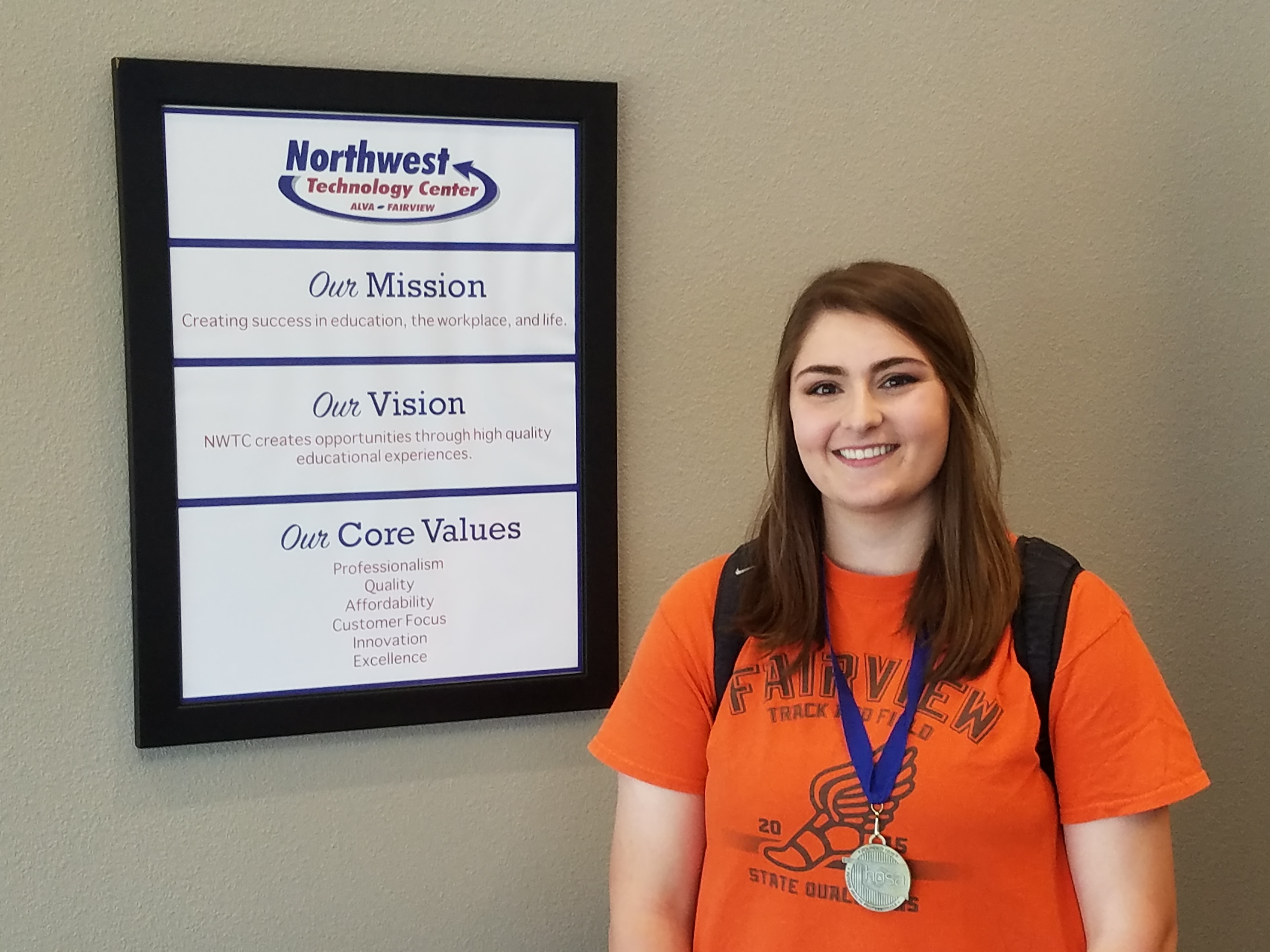 Cusack Qualifies for National HOSA Competition