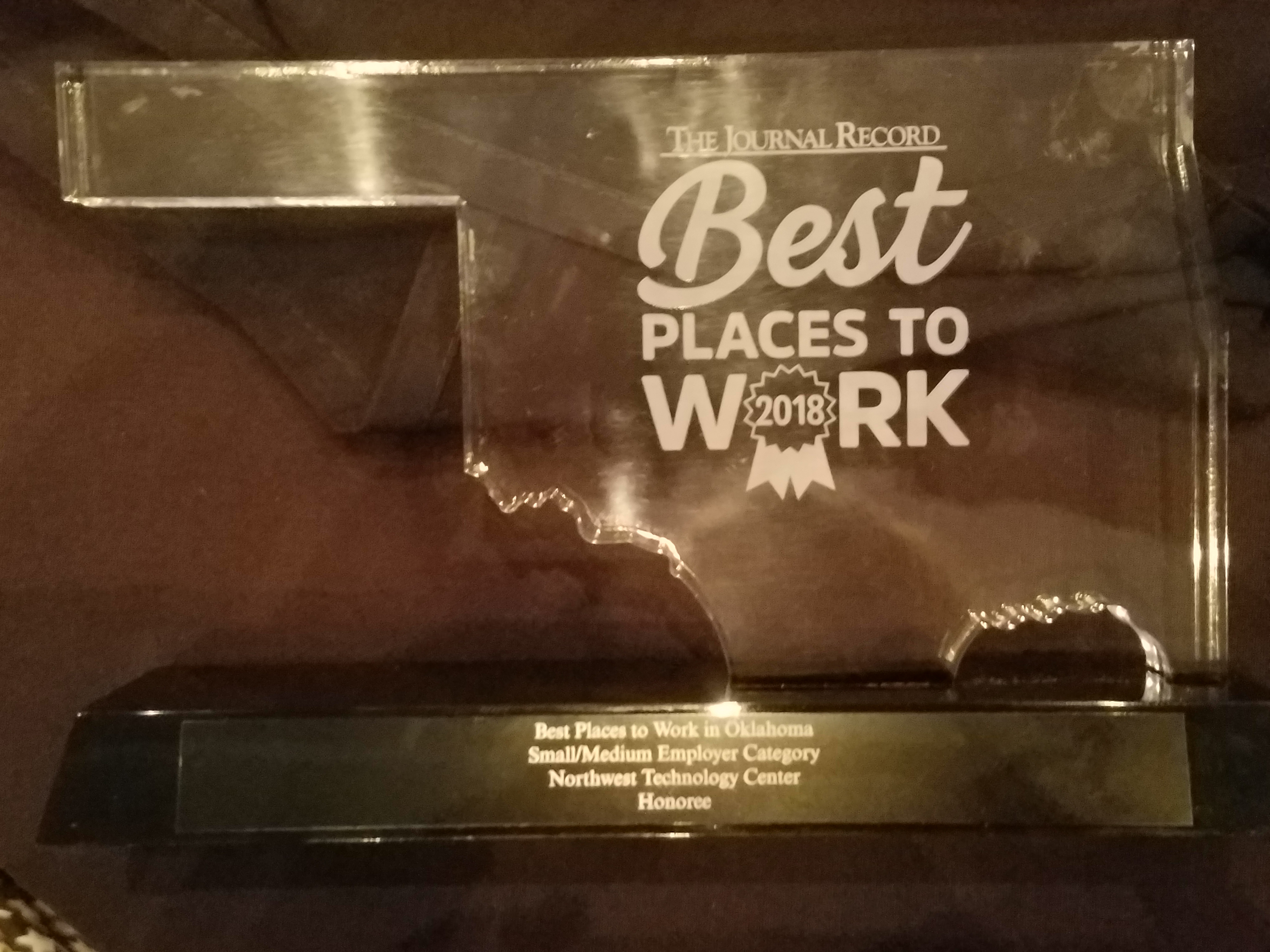NWTC Recognized With Best Places To Work Award Northwest Technology Center